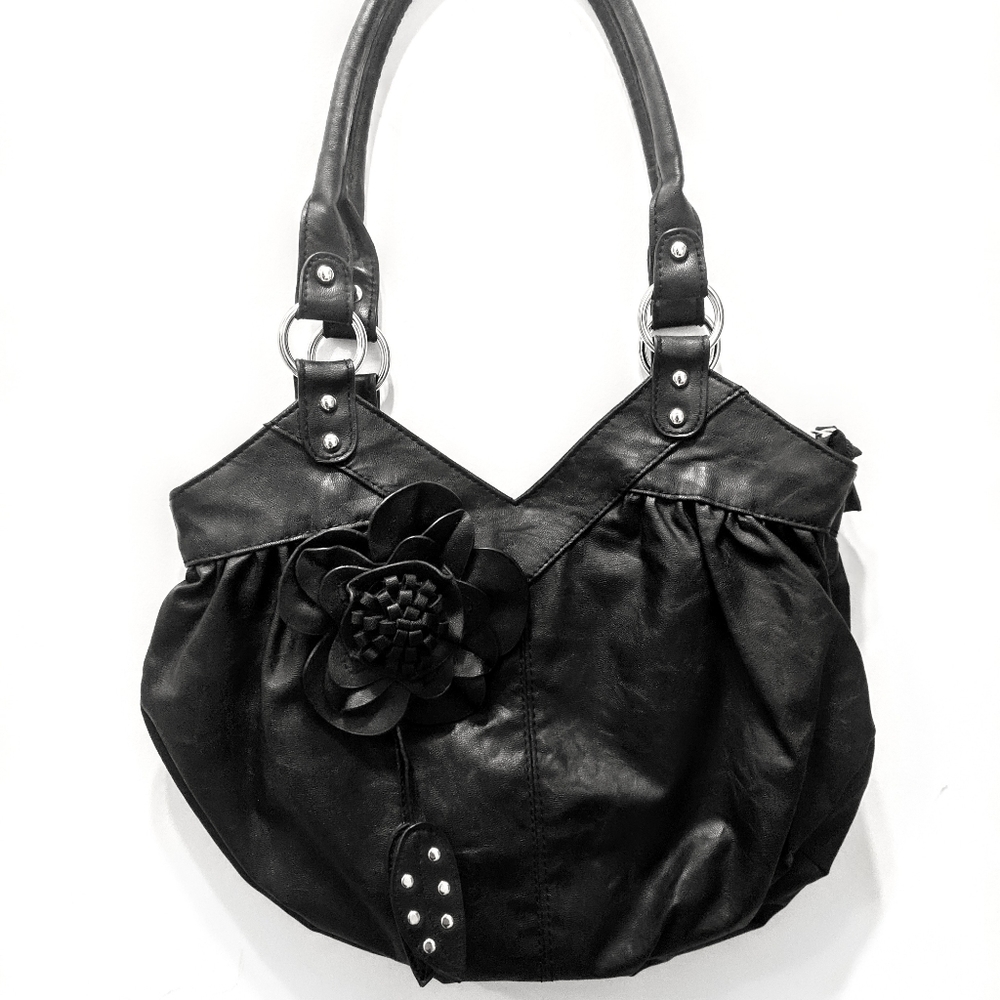 Black Fancy Gothic Handbag